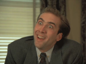 scary,nicholas cage,movies,sarcasm,sarcastic,funny,suit and tie,you dont say
