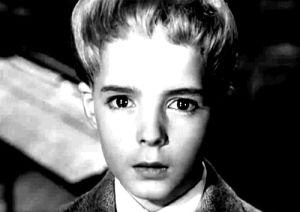 village of the damned,horror,child,art,movies,film,black and white,scared,hoppip,male,imt