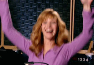 yay,excited,dance,excitement,yippee,hands up,ftw,tv,dancing,hbo,win,lisa kudrow,comeback,the comeback,valerie cherish,val cherish,delight