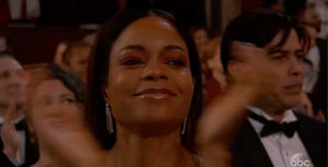 oscars,academy awards,clapping,applause,clap,oscars 2017,academy awards 2017,naomie harris