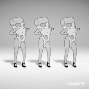 funny,dance,black and white,pizza,bw,i love pizza
