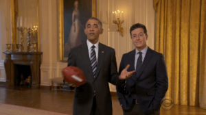 obama,stephen colbert,boss,the late show with stephen colbert,late show with stephen colbert,the man