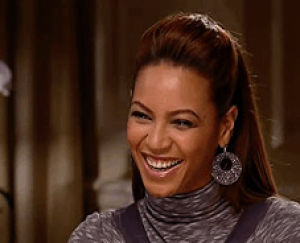 laughing,beyonce,interview
