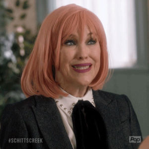 Moira rose pop GIF - Find on GIFER