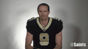 pointing,new orleans,drew brees,saints football
