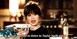 heartbroken,heartbreak,tv,music,television,funny,celebrities,sad,fox,taylor swift,life,new girl,song,zooey deschanel,alone,depressed,relatable,words,typography,feelings,emotions,thoughts,jess,clip,ts