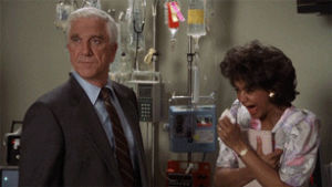 leslie nielsen,crying,console