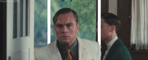 the great gatsby,movies,3d,angry,walking,leonardo dicaprio,seriously,tobey maguire,nick carraway