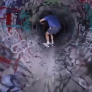 sewer,skateboarding