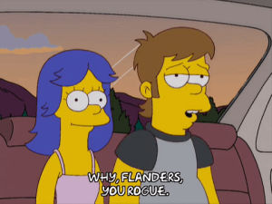 homer simpson,happy,marge simpson,season 20,car,episode 5,interested,20x05,reassuring