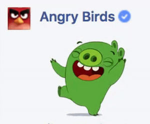 angry birds,facebook stickers,happy,piggy,angry birds movie