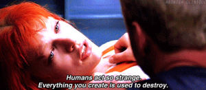 milla jovovich,the 5th element,movie,the fifth element,phrase,humans,leeloo