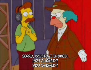 episode 2,season 11,krusty the clown,11x02,angy,choked,the wire