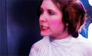 star wars,annoyed,frustrated,whatever,eye roll,carrie fisher,princess leia,leia organa