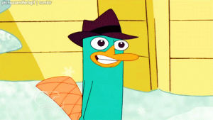 perry the platypus,phineas and ferb,agent p,christmas vacation