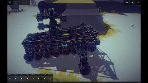 lovey cartoons,besiege,builds,bandwagon,out of this world