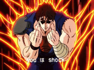 fist of the north star,anime,hukoto no ken,80s,you shock