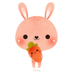 bunny,i love you,carrot,lulibunny,hug,jumped
