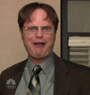 the office,pumped,dwight schrute,psyched,funny,television,comedy,rainn wilson