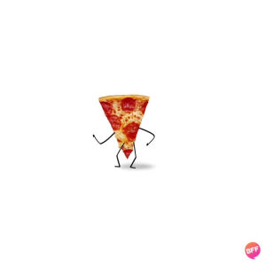 pizza,dancing,move