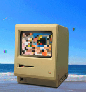 technology,glitch,ocean,pixels,ryan seslow,computers,8 bit