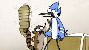 stop it,mordecai,rigby,no,stop,regular show,mordecai and rigby,not now