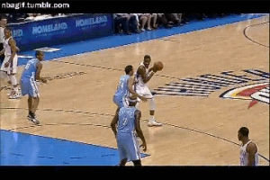sports,basketball,nba,dunk,poster,michael jordan,kevin durant,oklahoma city thunder,okc,in your face,javale mcgee