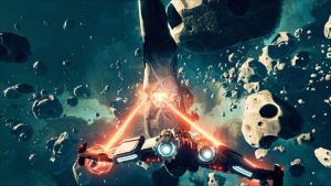 asteroid,video game physics,physics,destruction,everspace