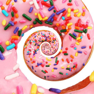 zoom,donut,strawberry,dunkin,homer simpson,frost,loop,pink,perfect,color,colors,colorful,yum,yummy,delicious,pinky,konczakowski,sprinkled,simpsons,frosted