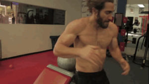 jake gyllenhaal,workout,training,working out