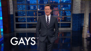 stephen colbert,space,gay,lgbt,lssc,late show