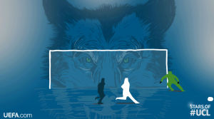 goal,animation,art,football,soccer,celebrate,score,ucl,uefa,wolves,tor,championsleague,wolfsburg