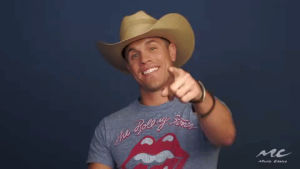 you,hey you,smile,smiling,point,pointing,dustin,music choice,i want you,dustin lynch,i want u