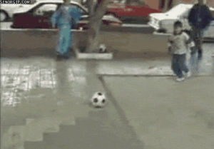soccer ball,tv,fail,fall,ouch