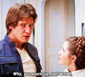 han solo,harrison ford,the empire strikes back,princess leia,star wars,carrie fisher