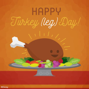 thanksgiving,disney parks,disney,disneyland,disney world,turkey leg