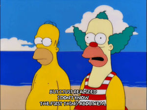 homer simpson,season 12,episode 3,krusty the clown,12x03