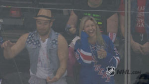 new york rangers,dance,dancing,hockey,nhl,fans,ice hockey,rangers,ny rangers,nhl fans,nhl fan,rtw fall 2013