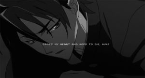 manga,lonely,anime,black and white,lovey,sad,quotes,follow me,hotd,heartache,high school of the dead,takashi,cross my heart,heart ache,takashi komuro,hope to die,cross my heart and hope to die