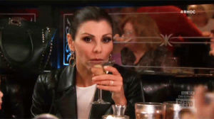 drink,drunk,drinking,real housewives,alcohol,bravo,real housewives of orange county,rhoc,martini,heather,heather dubrow