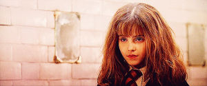 hermione granger,satisfied,happy,reactions,harry potter,smiling,emma watson