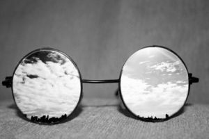 clouds,black and white,free,sky,glasses,freedom,y