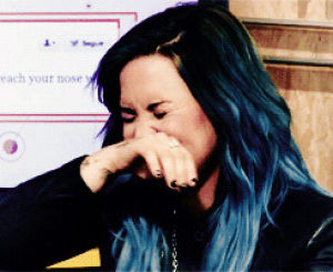 nose,demi lovato,tongue,funny,cute,lovey,hot,fun,interview,perfect,beautiful,blue,face,eyes,demi,queen,perfection,cutie,d,lovato,pie,cupcake,blue hair,cutiepie,beauty queen,bluevato,beautyvato,tuch nose with tongue