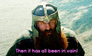 Gimli movies the lord of the rings GIF - Find on GIFER