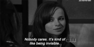black and white,sad,life,face,hair,eyes,makeup,quote,lips,true,depressed,make up,one tree hill,nose,brunette,thought,oth,brooke davis,samantha,brunettes,oth quote,brooke penelope davis,one tree hill quote
