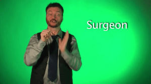 sign with robert,surgeon,sign language,deaf,american sign language,swr