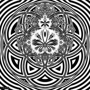 fractal,mandelbrot set,black and white,math,me myself amp i