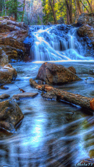 waterfall,nature
