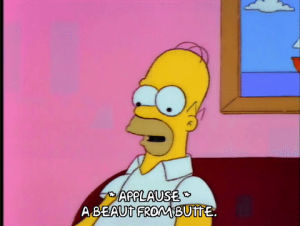 funny,homer simpson,happy,season 4,episode 2,4x02,interested