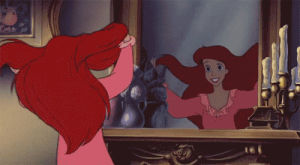 hair,mirror,not,long hair,red head,red heads,i love mirrors,love looking in the mirror